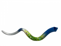 Shofar with meadow flowers