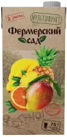 Нектар Фермерский сад Мультифрукт 2 литра-Photoroom