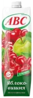 Нектар Яблоко-вишня, ABC, 1 л.-Photoroom