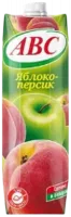Нектар Яблоко-персик, ABC, 1 л.-Photoroom