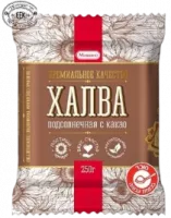 Конфеты халва подсолнечная с какао МИШКИНО, 250 гр.-Photoroom