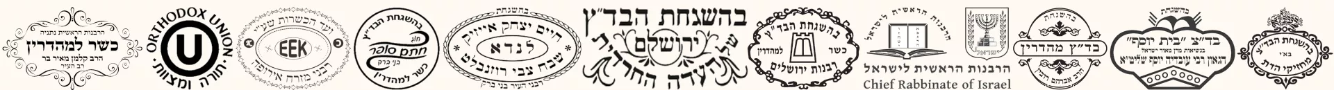 Kashrut Signs