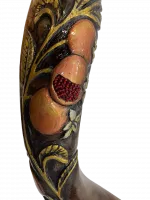 Shofar with wheat ears and pomegranates_5