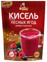 Кисель со вкусом лесных ягод моментальный, 150 гр. Спец.-Photoroom