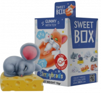 Игрушка «Слипи Хадас» с конфетами. Sweet Box-Photoroom
