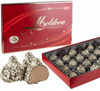 Конфеты - Moldova, с вафельной крошкой, в глазури, Bucuria (1)-Photoroom