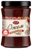 Джем клубника SAVA, 300 гр.-Photoroom