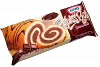 Рулет с начинкой из шоколадного  крема Kovis-Photoroom