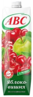 Нектар Яблоко-вишня, ABC, 1 л.-Photoroom