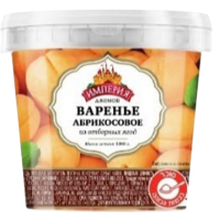 Варенье абрикосовое ИМПЕРИЯ 1 кг-Photoroom