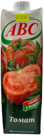 Сок Томат, с добавлением соли. ABC-Photoroom
