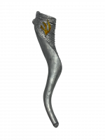 Shofar-shaped mezuzah case