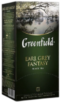 Чёрный чай Earl Grey в пакетиках, Greenfield-Photoroom