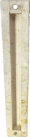 Jerusalem stone mezuzah, handmade, with certificates_1