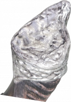 Small kudu shofar, anointing oil, silver plated, with Star of David pattern, handmade_3