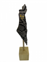 A case for a mezuzah made of spotted crocodile skin_3